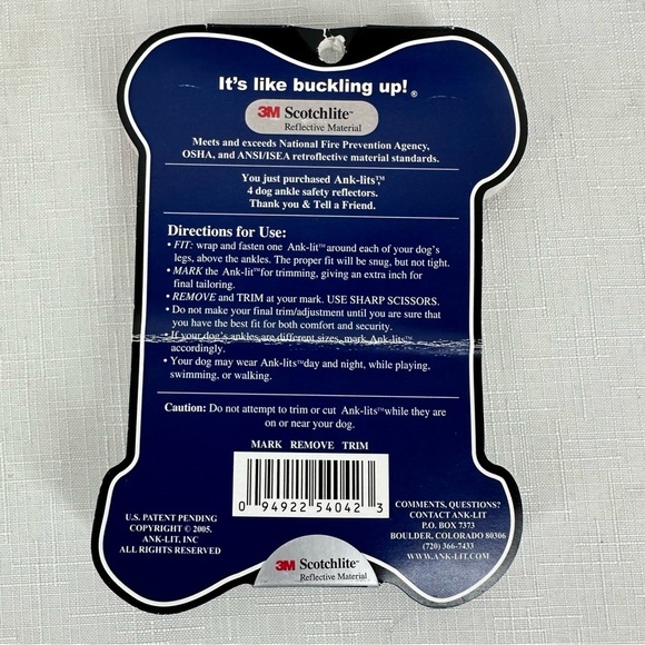 Lot of 4 Reflective Arcadia Trail Small Raincoat Vibrant Life Leash & Anklit NEW - Picture 8 of 12